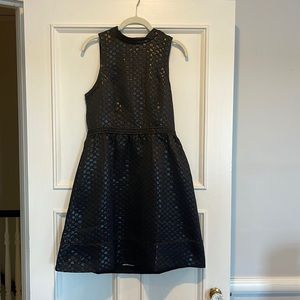 Lilly Pulitzer Jacquard dress. Size 6. Black